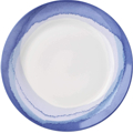 Lenox Indigo Watercolor Stripe Accent Plate