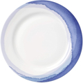 Lenox Indigo Watercolor Stripe Dinner Plate