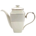 Lenox Ivory Frost Square Coffeepot