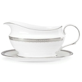 Lenox Lace Couture Sauce Boat & Stand