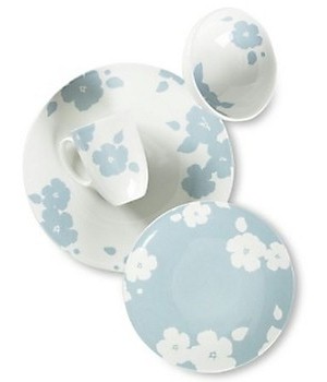 Floral Silhouette Blue Bell by Lenox