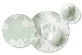 Floral Silhouette Mint by Lenox