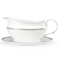 Lenox Murray Hill Sauce Boat & Stand