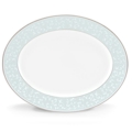 Lenox Opal Innocence Blue Oval Platter