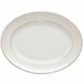 Lenox Opal Innocence Scroll Oval Platter