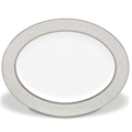 Lenox Pearl Beads Oval Platter
