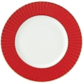 Lenox Pleated Colors Red Salad Plate