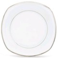 Lenox Solitaire White Square Accent Plate