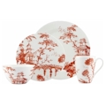 Lenox Toile Tale Sienna by Scalamandre Place Setting