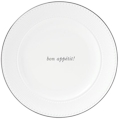 Lenox York Avenue by Kate Spade Bon Appetit Accent Plate