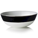 Mikasa Color Studio Black/Platinum Vegetable Bowl