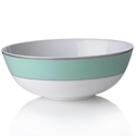 Mikasa Color Studio Turquoise/Platinum Vegetable Bowl