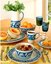 Gourmet Basics by Mikasa Blue Provencale