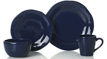 Gourmet Basics by Mikasa Brava Cobalt Blue