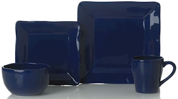 Gourmet Basics by Mikasa Brava Cobalt Blue