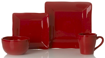 Gourmet Basics by Mikasa Brava Red