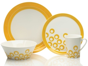 Mikasa Circle Chic Yellow