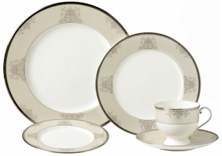 Mikasa Floral Elegance Platinum