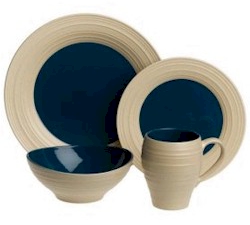 Mikasa Swirl Dark Blue