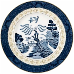 Nikko Blue Willow