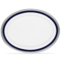 Noritake Crestwood Cobalt Platinum Large Oval Platter