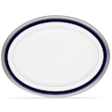 Noritake Crestwood Cobalt Platinum Medium Oval Platter