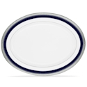 Noritake Crestwood Cobalt Platinum Small Oval Platter