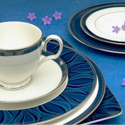 Noritake Stardust Platinum