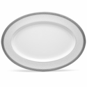 Noritake Odessa Platinum Large Oval Platter