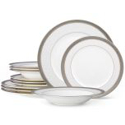 Noritake Odessa Platinum Dinnerware Set