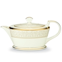 Noritake White Palace Teapot