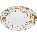 Noritake Raptures Gold Oval Platter