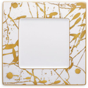 Noritake Raptures Gold Small Square Plate