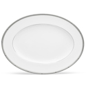 Noritake Rochelle Platinum Small Oval Platter