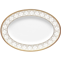 Noritake Trefolio Gold Medium Oval Platter