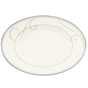 Noritake Platinum Wave Medium Oval Platter