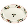 Pfaltzgraff Cardinal and Holly Oval Platter