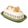Pfaltzgraff Circle of Kindness Aunt Muriel's Covered Butter Dish