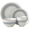 Pfaltzgraff Clipper Blue/Brown Dinnerware Set