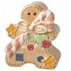 Pfaltzgraff Crafty Christmas Sculpted Gingerbread Man Canister