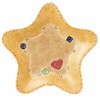 Pfaltzgraff Crafty Christmas Sculpted Star Shaped Platter