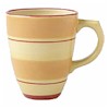 Pfaltzgraff Cupcake Caf� Butterscotch Stripe Coffee Mug