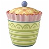 Pfaltzgraff Cupcake Caf� Large Sealed Canister