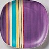 Pfaltzgraff Equator Purple Square Salad Plate