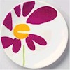 Pfaltzgraff Flourish Raspberry Salad Plate