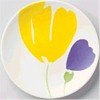 Pfaltzgraff Flourish Yellow Salad Plate