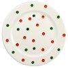 Pfaltzgraff Holiday Dots Dinner Plate