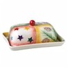 Pfaltzgraff Holiday Magic Covered Butter Dish