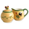Pfaltzgraff Napoli Rooster Sugar and Creamer Set