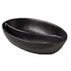 Pfaltzgraff Night Surf Divided Vegetable Dish